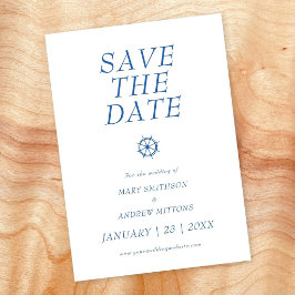 Hochzeit auf dem Boot - Rettet das Datum Save The Date