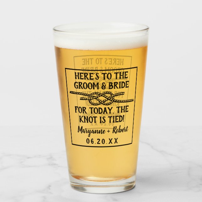 Hochzeit band die glas (Vorne (Gefüllt))