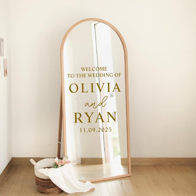 Hochzeit Begrüßung Zeichen Vinyl Decal, Hochzeit Fensteraufkleber (Von Creator hochgeladen)