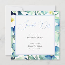 Hochzeit Berufliche Minimalistische Niedliche Blüt Save The Date