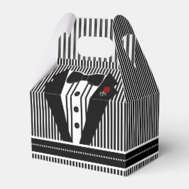 Hochzeit Black Tuxedo mit Bow-Krawatte Geschenkschachtel