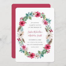 Hochzeit | Blume im Winter