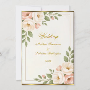 Hochzeit Boho Style Beautiful Moderne Ausgezeichne Einladung