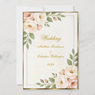 Hochzeit Boho Style Beautiful Moderne Ausgezeichne Einladung