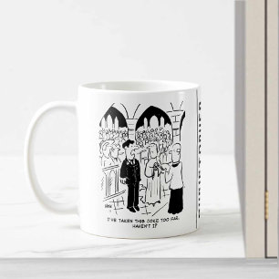 Hochzeit - Bräutigam Streich Cartoon Kaffeetasse