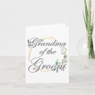 Hochzeit Brautparty Bride Oma des Raumes _ Karte