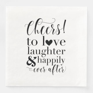 Hochzeit & Brautparty Napkins - Beifall für die Li Serviette
