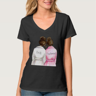 Hochzeit & Brautparty  Vorschlag für Brautjungfern T-Shirt