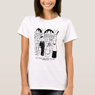 Hochzeit - Bridegroom Prachtvoller Cartoon T-Shirt