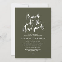 Hochzeit, Brunch mit den frisch vermählten, Oliven
