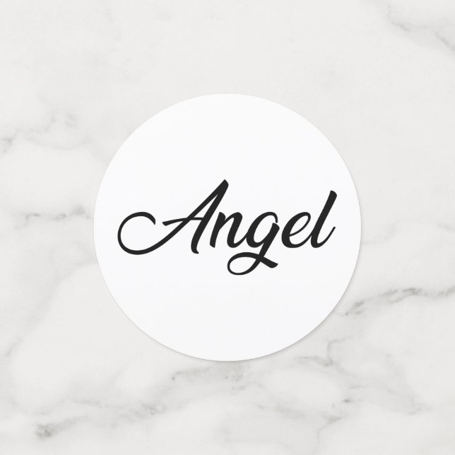 Hochzeit - Confetti Konfetti (Klein Rückseite)