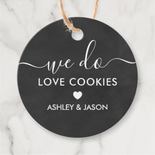 Hochzeit Cookie Gefallen, wir machen Liebe Cookies Geschenkanhänger