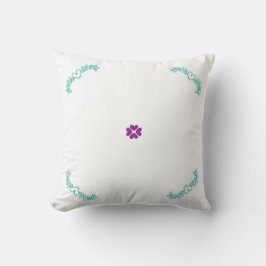 Hochzeit - Cushion Heart Boarder Kissen