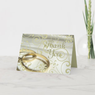 Hochzeit Danke (Anpassbare Farbe!)
