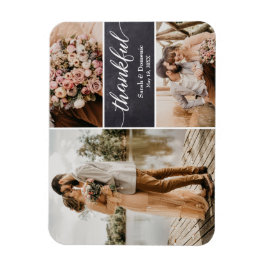 Hochzeit Danke, dass Sie Foto Collage Magnet