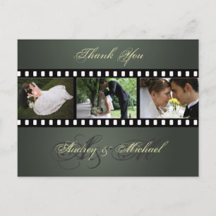 Hochzeit Danke, dass Sie Postkarten einfügen Ihre 