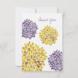 Hochzeit danke Ihnen Hinweis Cards Wasserfarbe Dah Einladung