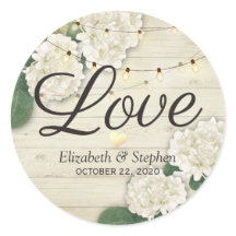 Hochzeit danke Ihnen rustikale Holz-Blumenzellenle