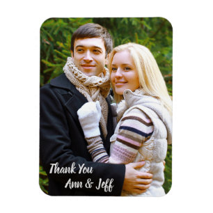 Hochzeit Danke Magnet