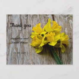 Hochzeit Danke, Postcard Postkarte