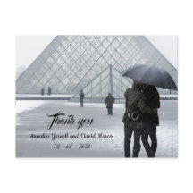 Hochzeit Danke, Postcard