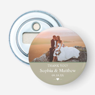 Hochzeit Dankeschön Foto Flaschenöffner