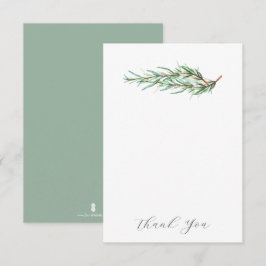 Hochzeit Dankeschön Karten Elegant Rosemary