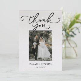 Hochzeit Dankeskarte