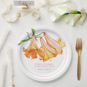 Hochzeit der Afrikanischen Königin Pappteller