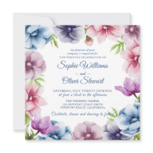 Hochzeit der Anemone-Blume