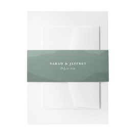 Hochzeit der Bergkette Einladungsbanderole