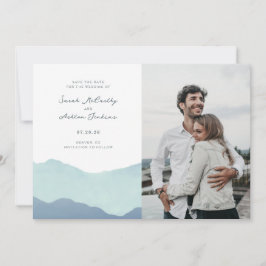 Hochzeit der Bergkette Save The Date