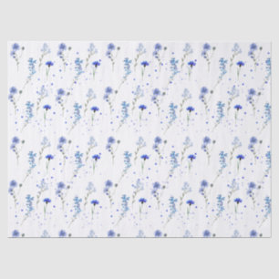 Hochzeit der Blaublume Seidenpapier