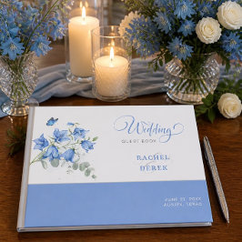 Hochzeit der Blauen Blume Gästebuch