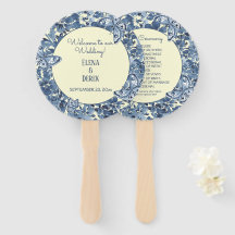 Hochzeit der blauen Lt-Gelb-Wasserfarbe