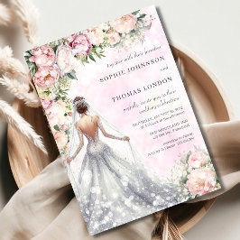 Hochzeit der Blumenbrauen Einladung