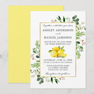 Hochzeit der botanischen Vegetation Einladung