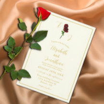 Hochzeit der Elfenbeingoldene Rose