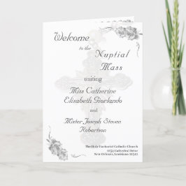 Hochzeit der Katholischen Hochzeit in der Rose Nup Programm