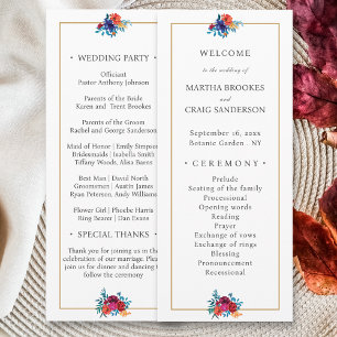 Hochzeit der mexikanischen Fiesta Blume Watercolor Programm
