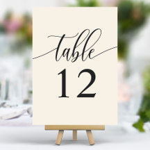 Hochzeit der Minimalistischen Kalligraphie von Elf