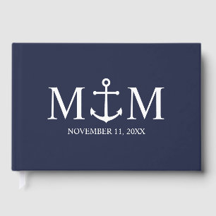 Hochzeit der Nautic Navy Gästebuch