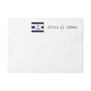 Hochzeit der Nautischen Marine und des Weißstreife