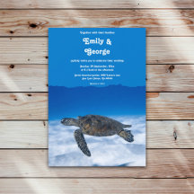 Hochzeit der Navy Underwater Aquatic Turtle Coasta
