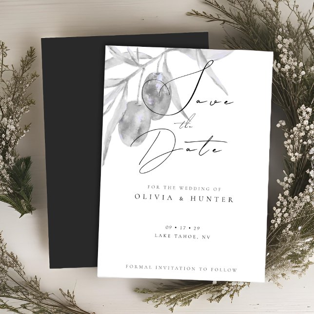 Hochzeit der Olive-Verzweigung Wasserfarbe speiche (Von Creator hochgeladen)