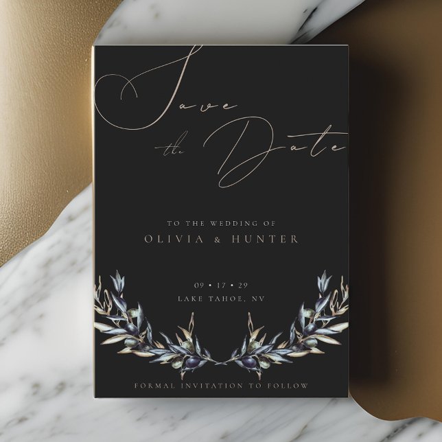 Hochzeit der Olive-Verzweigung Wasserfarbe speiche (Von Creator hochgeladen)