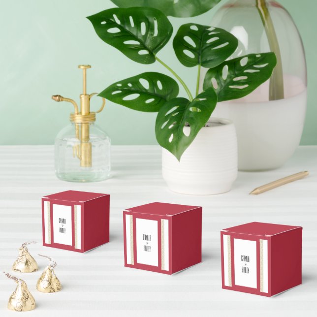 Hochzeit der roten islamischen Geometrie Geschenkschachtel (Zahlreiche)