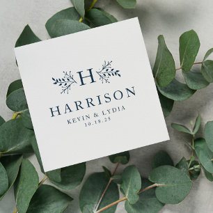 Hochzeit der Roten Seen Serviette