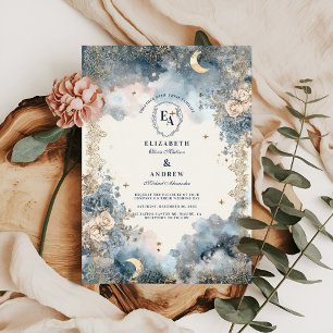 Hochzeit der Seestreitkräfte und der Golfloraltrib Einladung