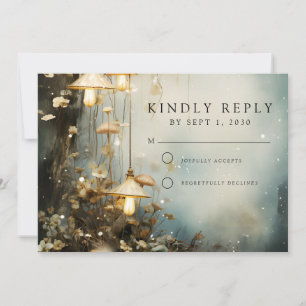 Hochzeit der verzauberten Wälder Save The Date